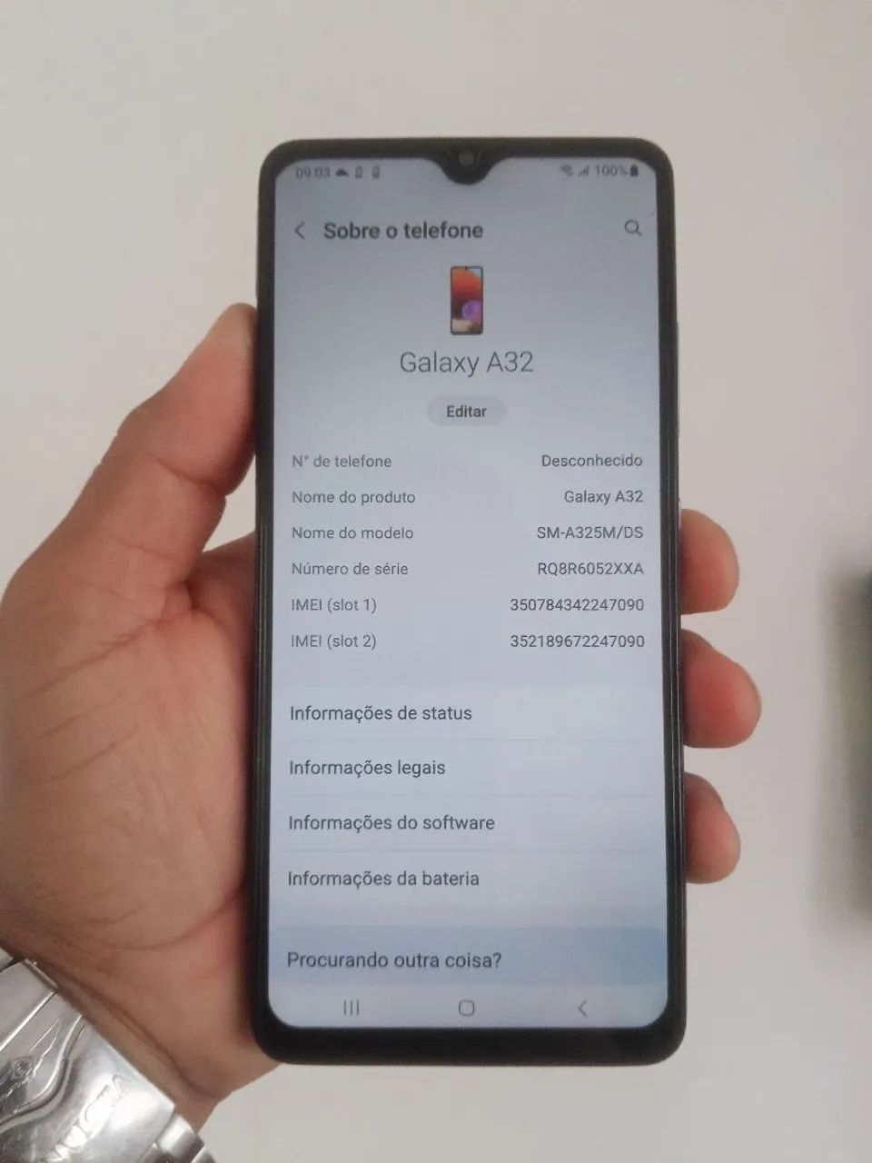 SAMSUNG GALAXY A32 NFC. 128GB+6GB.RAM PERFEITO! - Foto 4