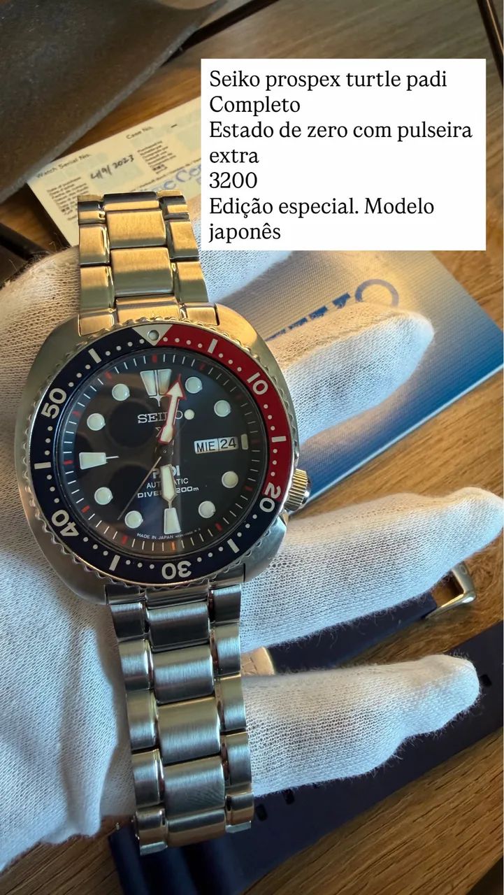 Seiko Prospex Turtle PADI - Foto 3