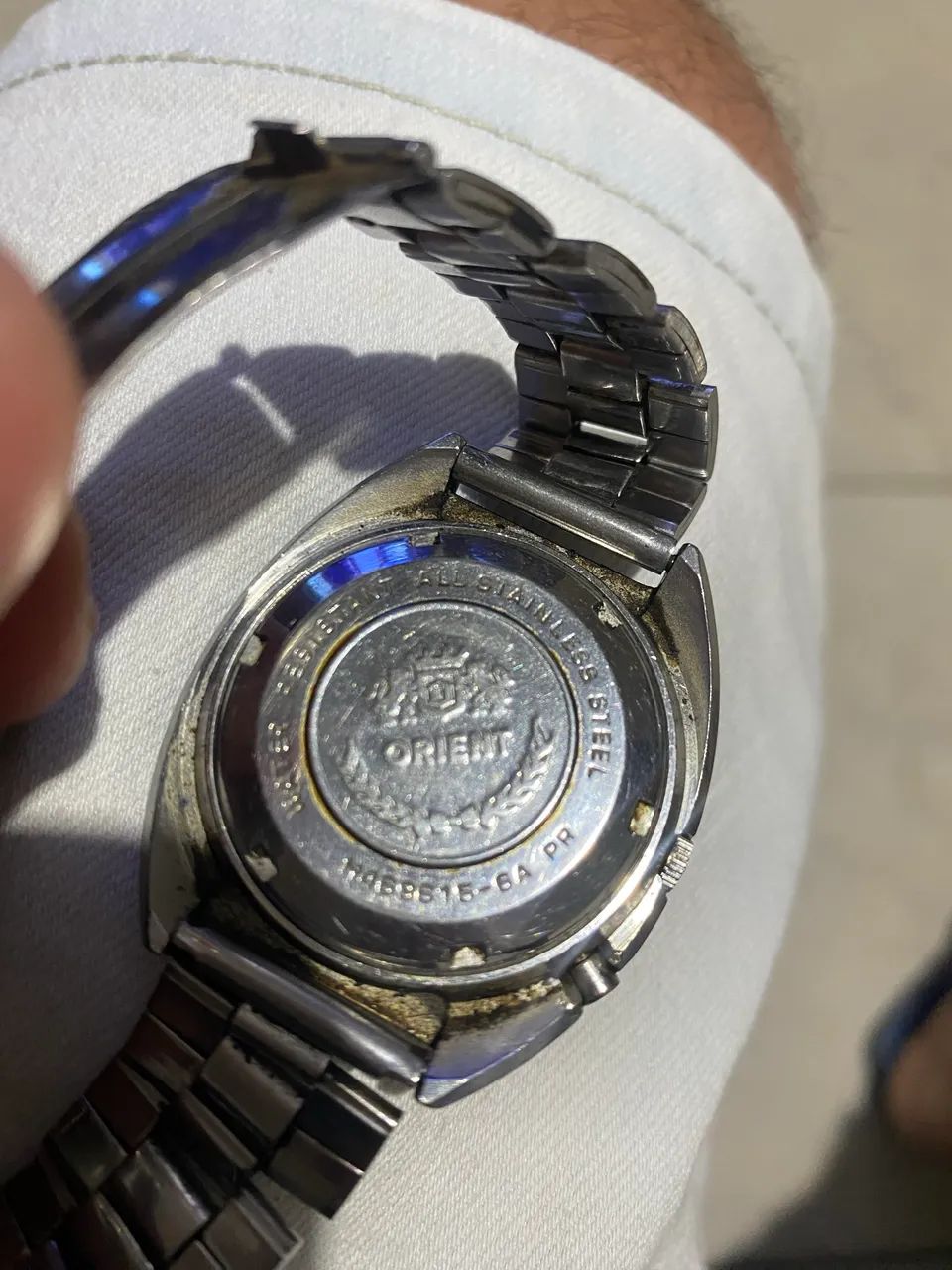 Relógio ORIENTE fundo azul automático  - Foto 3