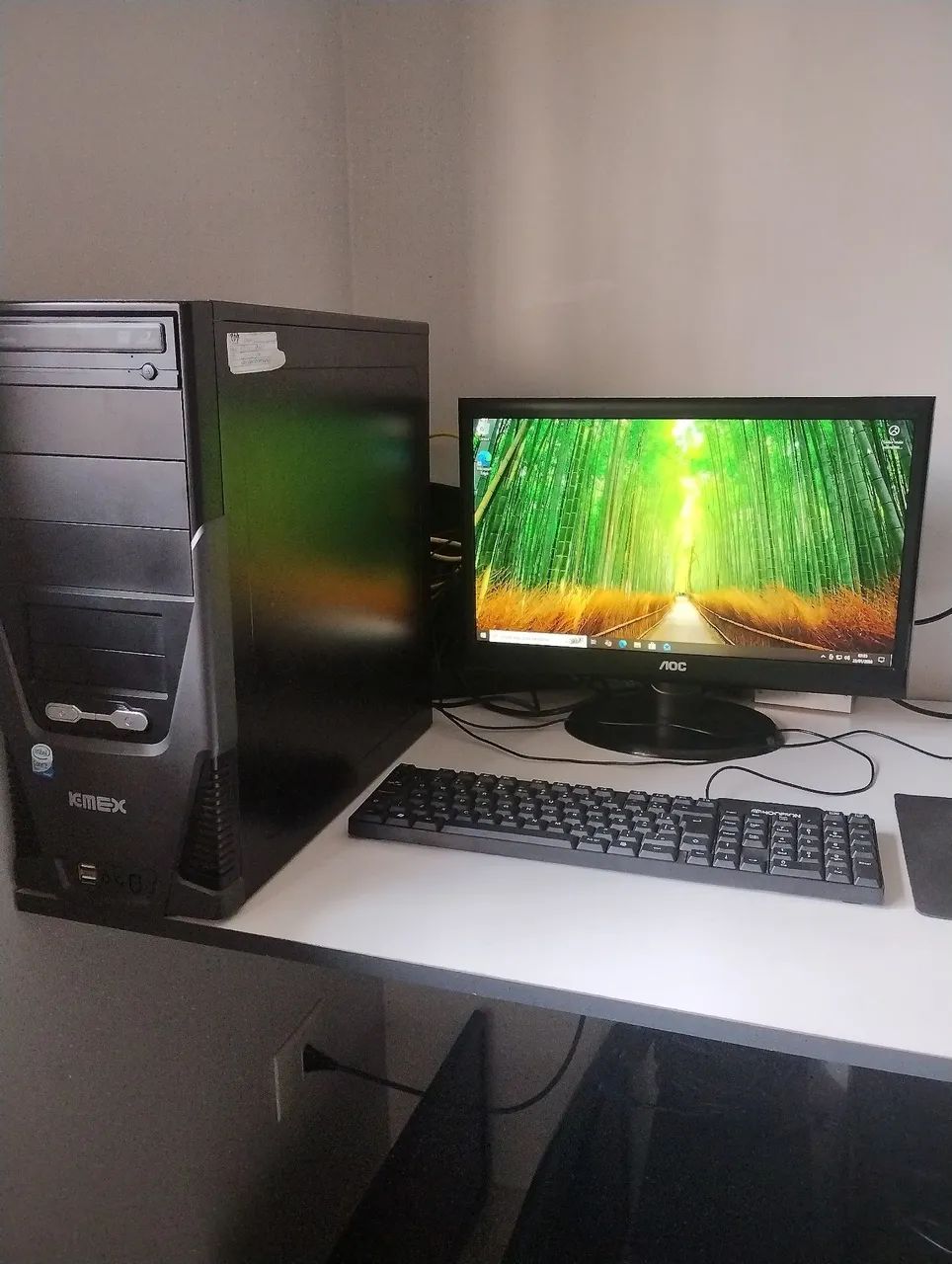 Computador Completo - Placa Mãe VS H61H2 + Processador Intel i3-2100 3.10 GHz + 4Gb RAM 