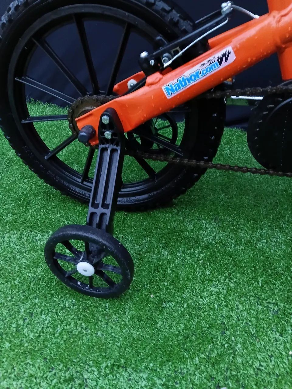 Bicicleta aro 16 infantil com rodinhas  - Foto 5