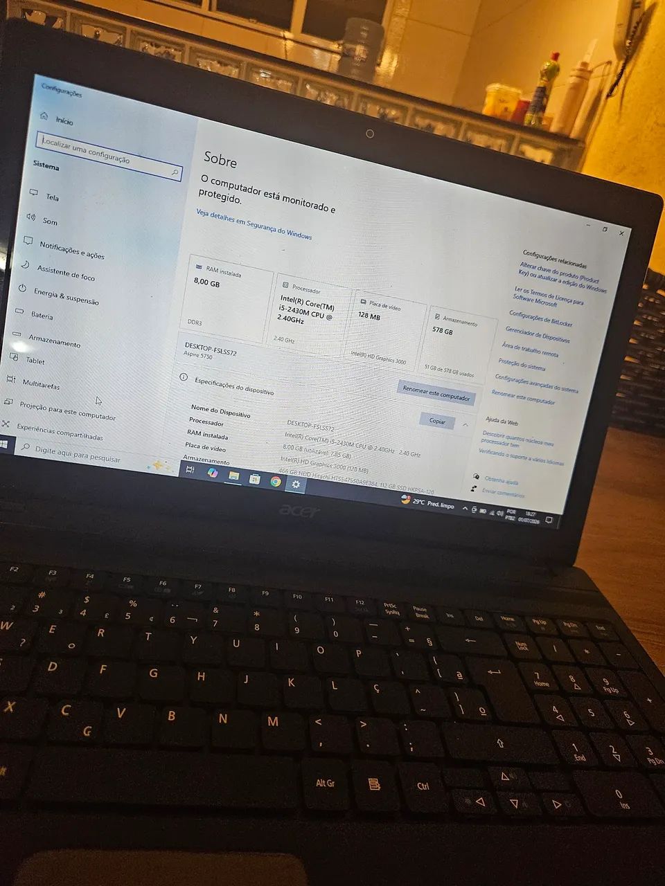 Notebook Acer - Foto 2