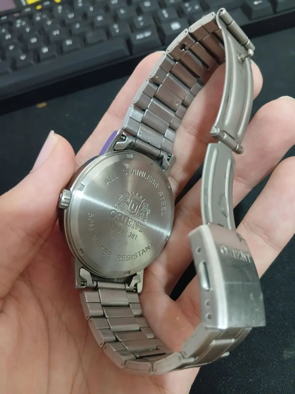 Relógio Orient Masculino Prata - Foto 2