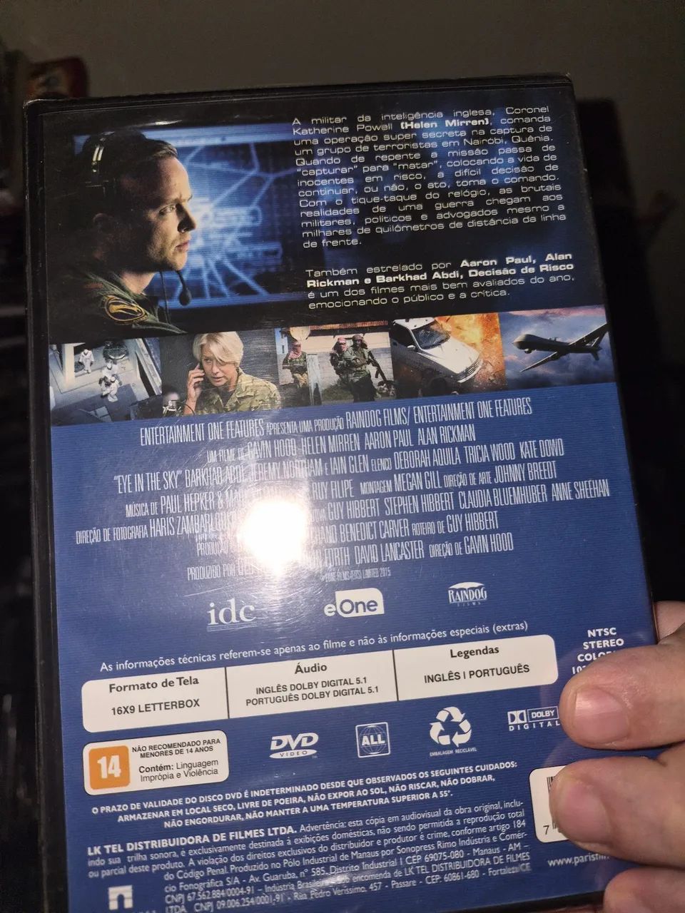 Dvd decisão de risco (lacrado) - Foto 2