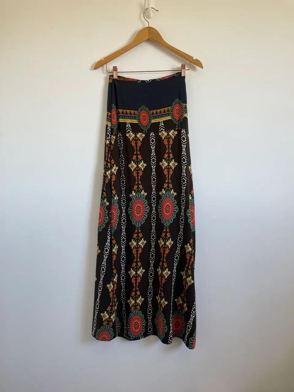 Saia longa tam P estampada original Farm - Foto 4