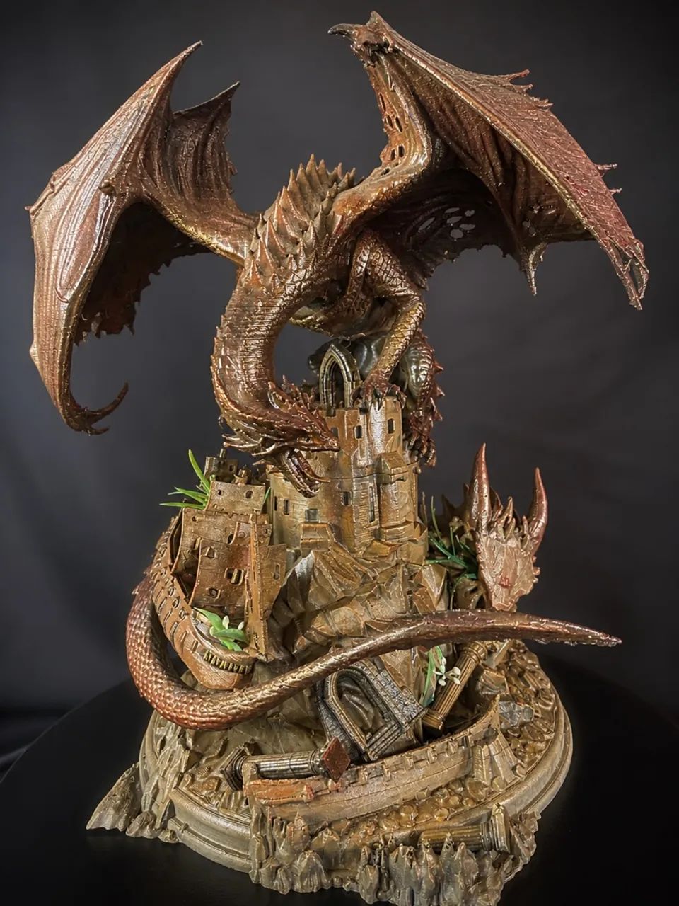 Impressão 3D dragão 25 cm  - Foto 2