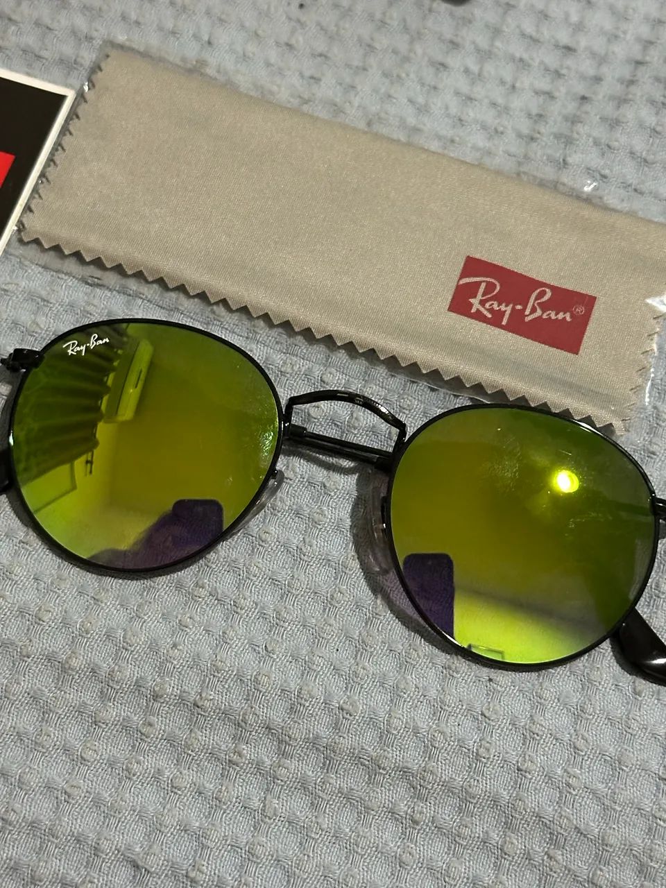Óculos Ray ban espelhado  - Foto 5