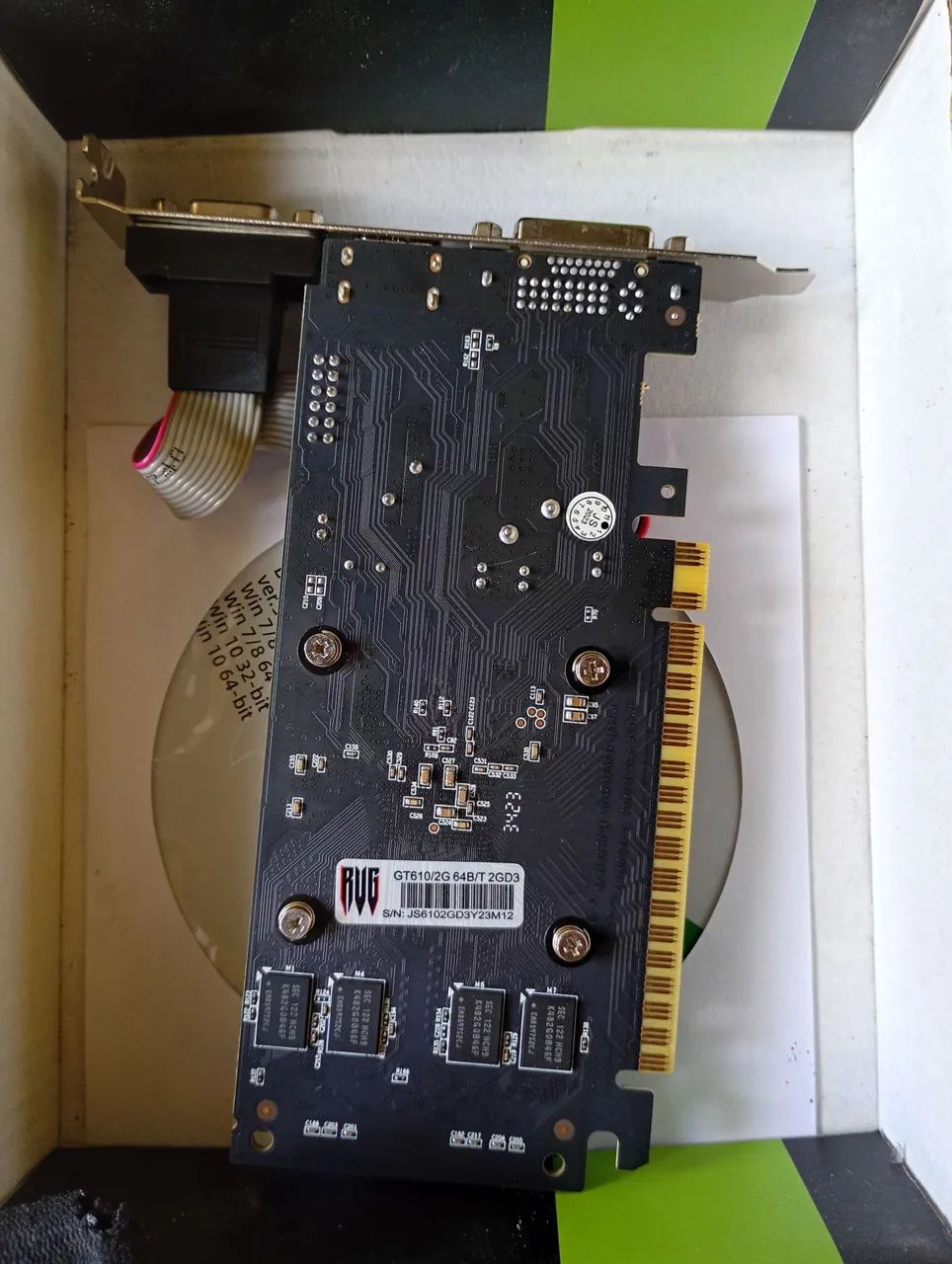 Placa de vídeo GT 610 2gb semi-nova  - Foto 2