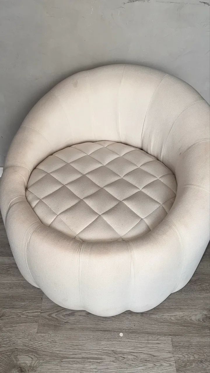 Poltrona orgânica em linho  - Foto 3