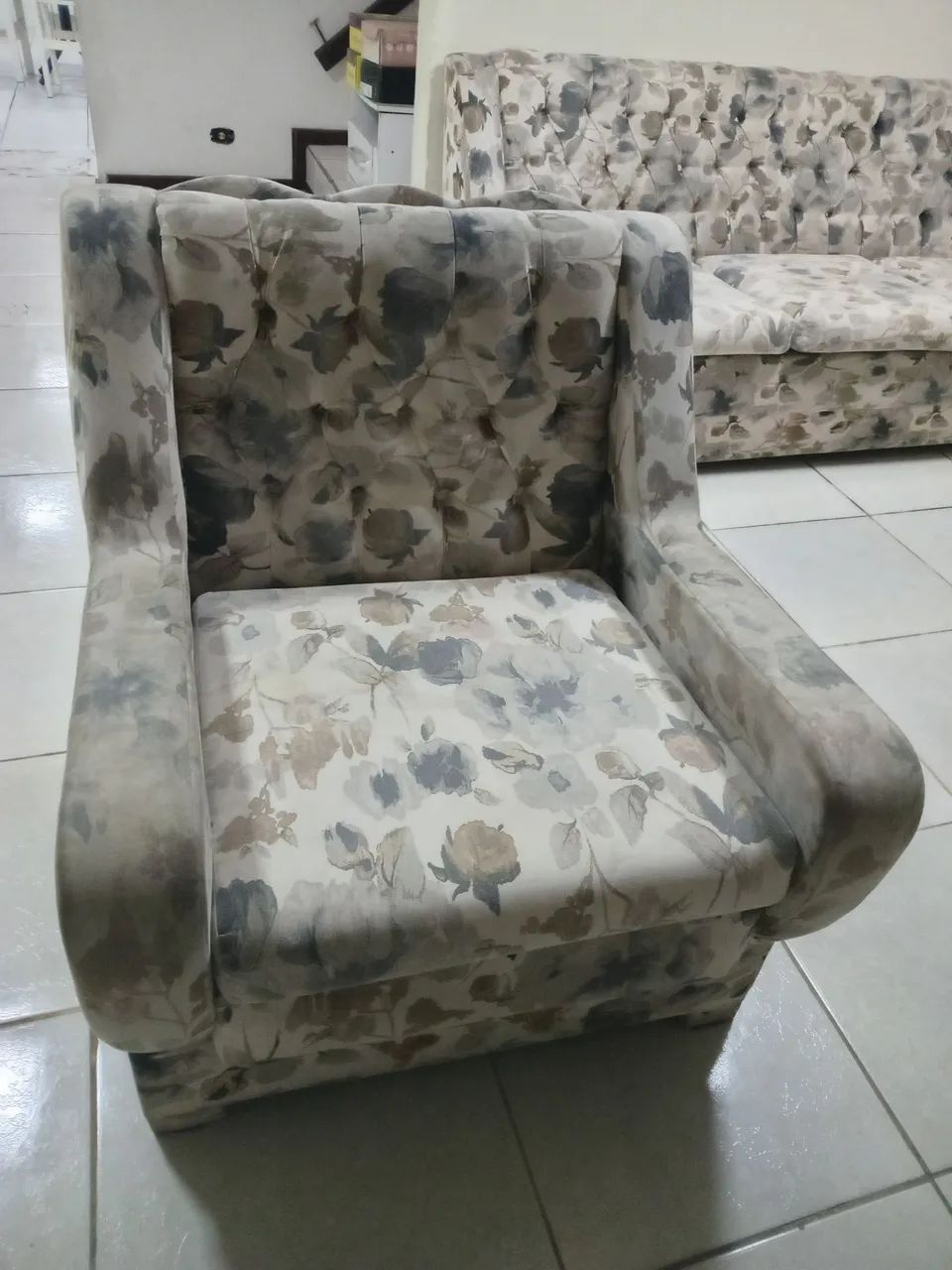 SOFA 5 LUGARES  R$ 299,00 muito top  Alessandro  *  - Foto 3