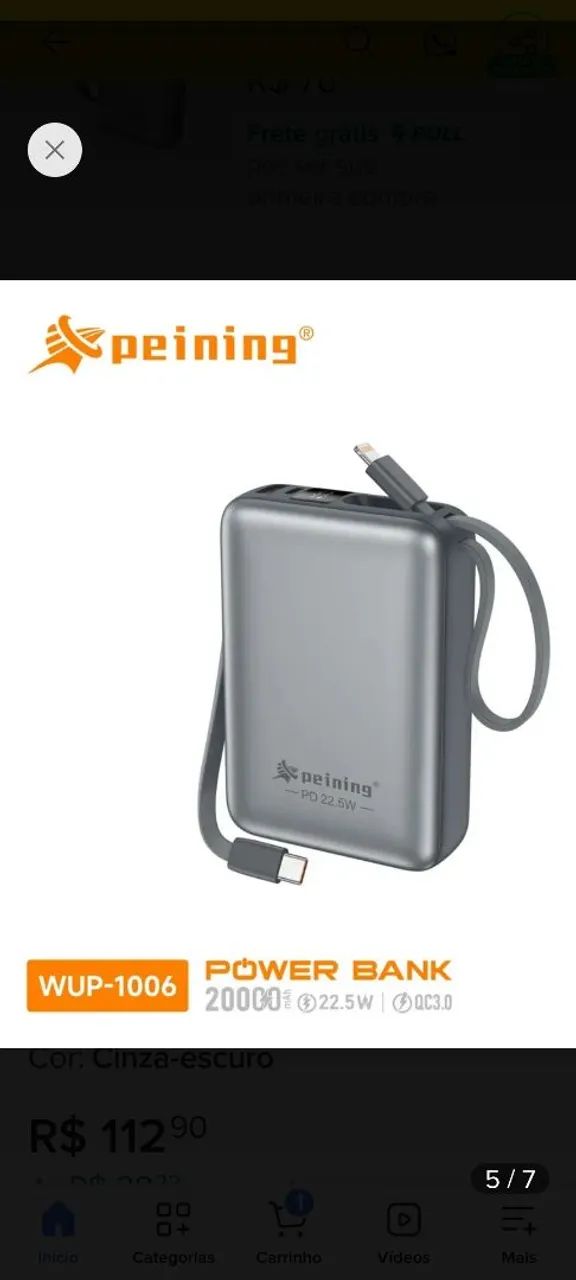 Power Bank 20000mAh - Foto 3