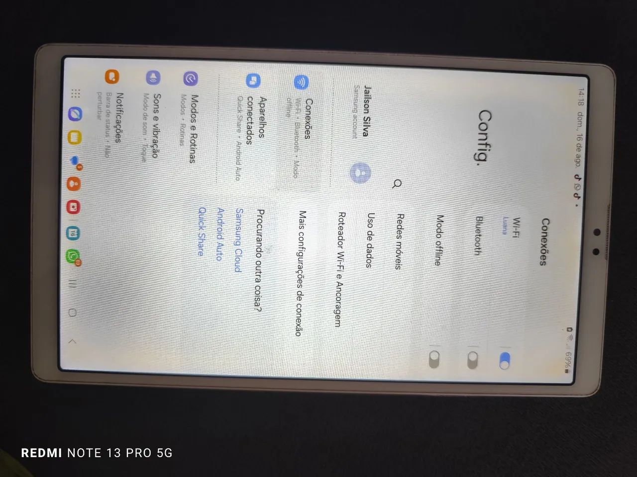 Tablet Samsung A7 lite - Foto 2