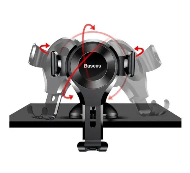 Suporte Veicular Ventosa Baseus Osculum Gravity Car Mount - Foto 3