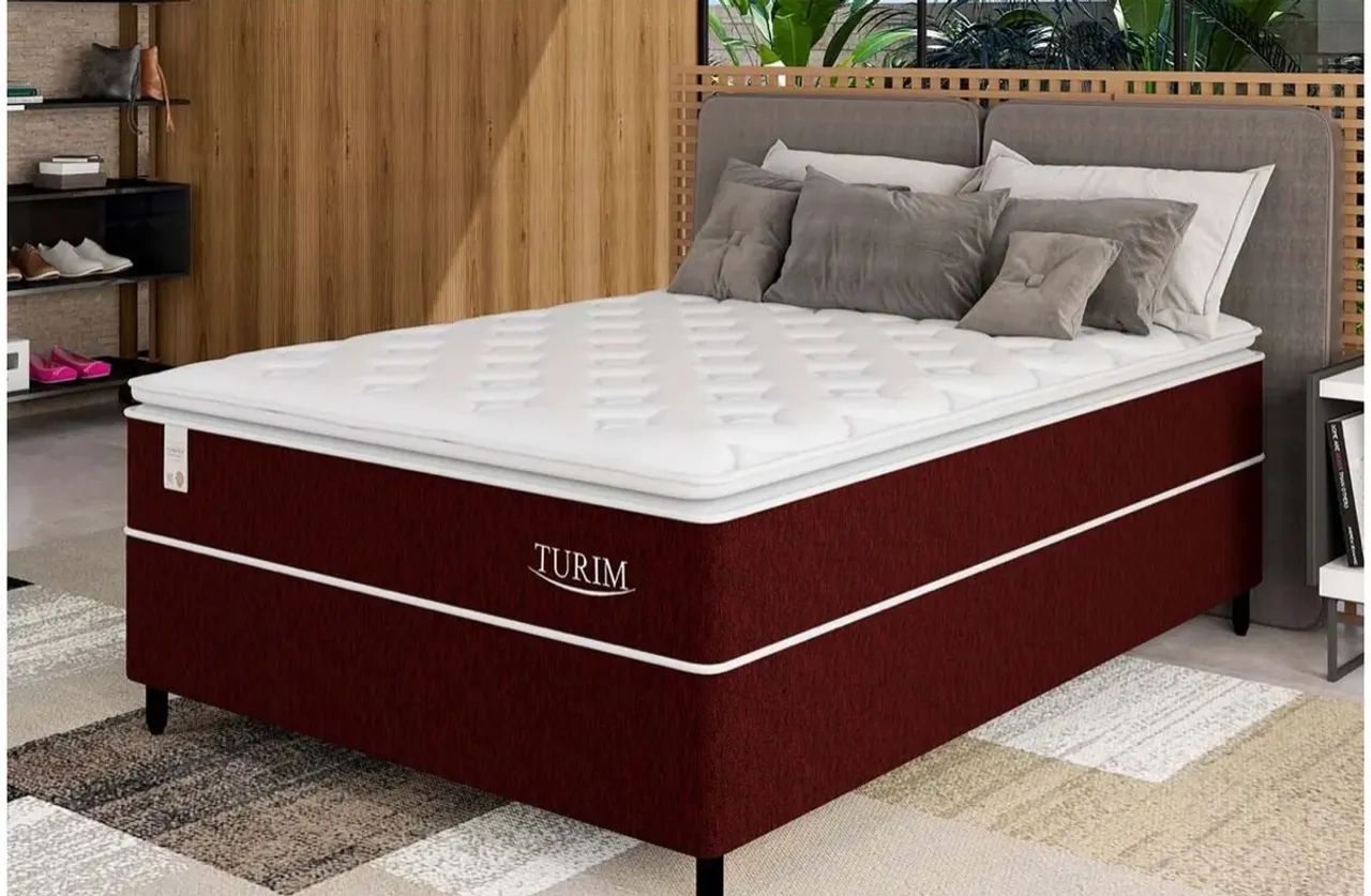 Cama Casal Plumatex Turim