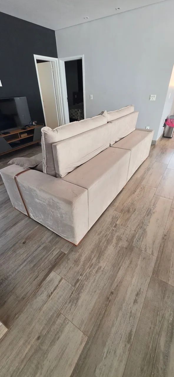 Sofá Turim Veludo 02 Módulos de 90cm B25cm - Foto 2