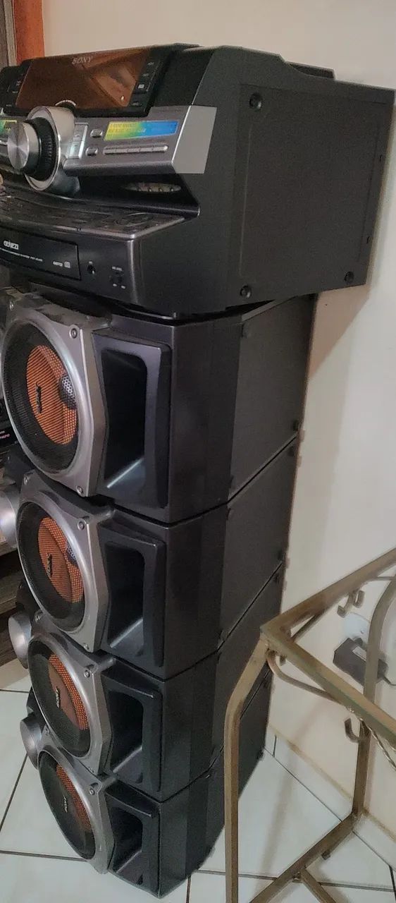 Aparelho de som Mini system Sony zux9 zux 9  Aiwa Philips