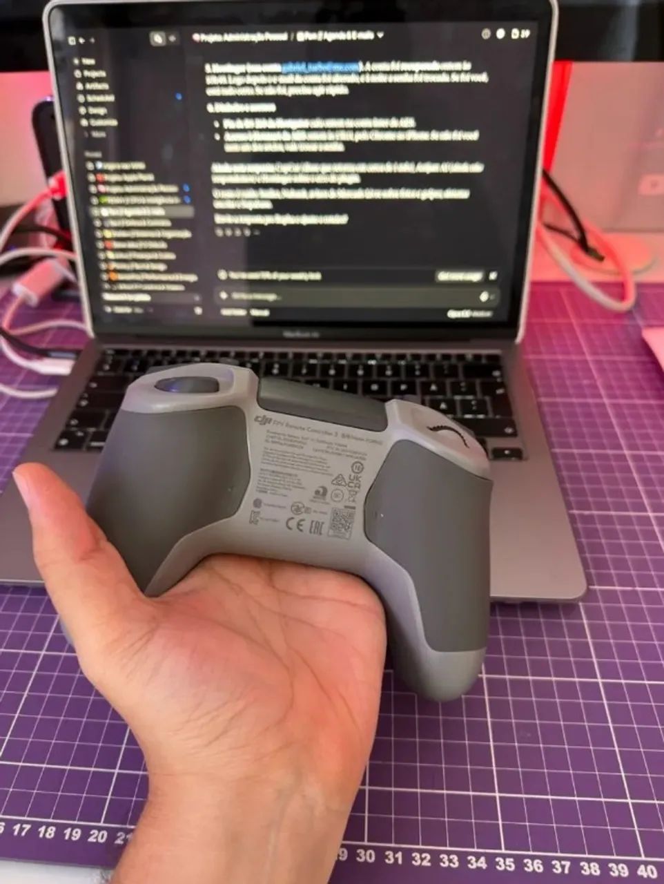 Controle DJI FPV Remote Controller 3 Novo - Foto 3