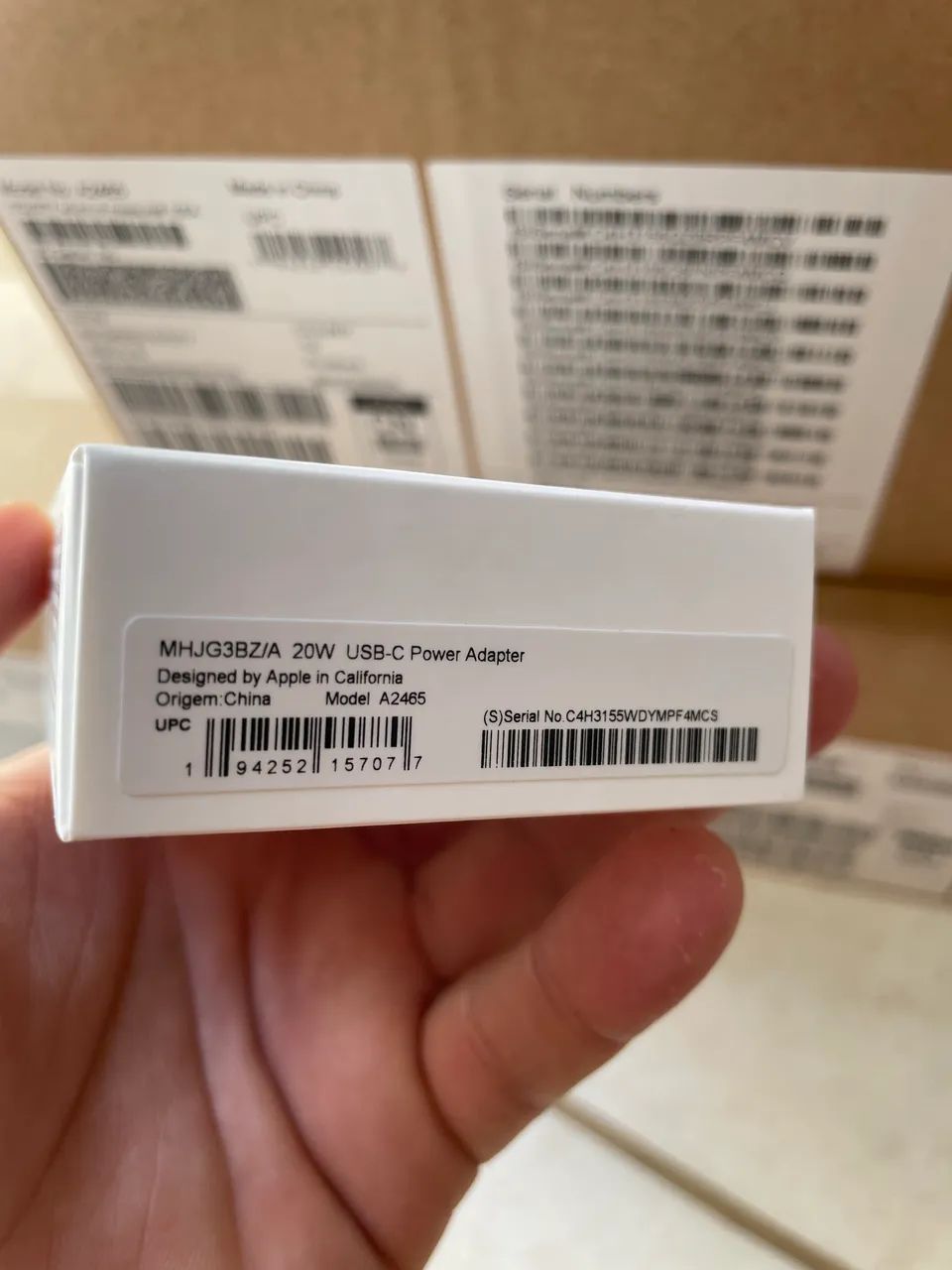 Fonte Turbo 20W USB-C Original Apple - Foto 3
