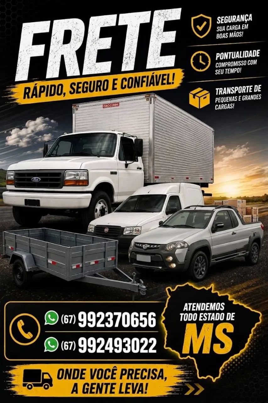 Fretes e mudanças em geral!