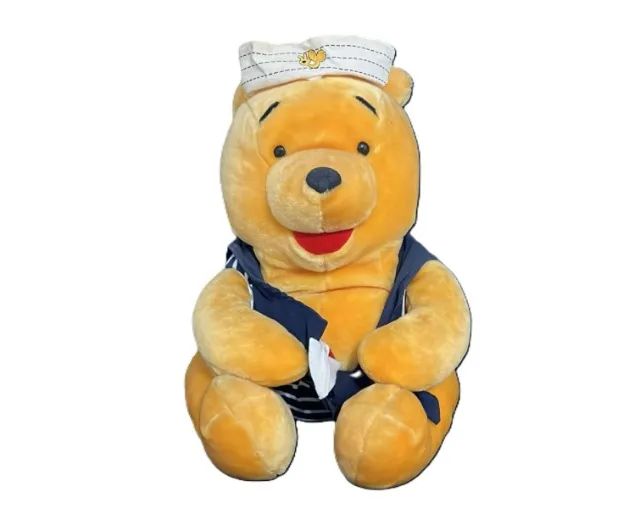 ursinho pooh 45 cm roupa de marinheiro - colecionável - maritel - Foto 6