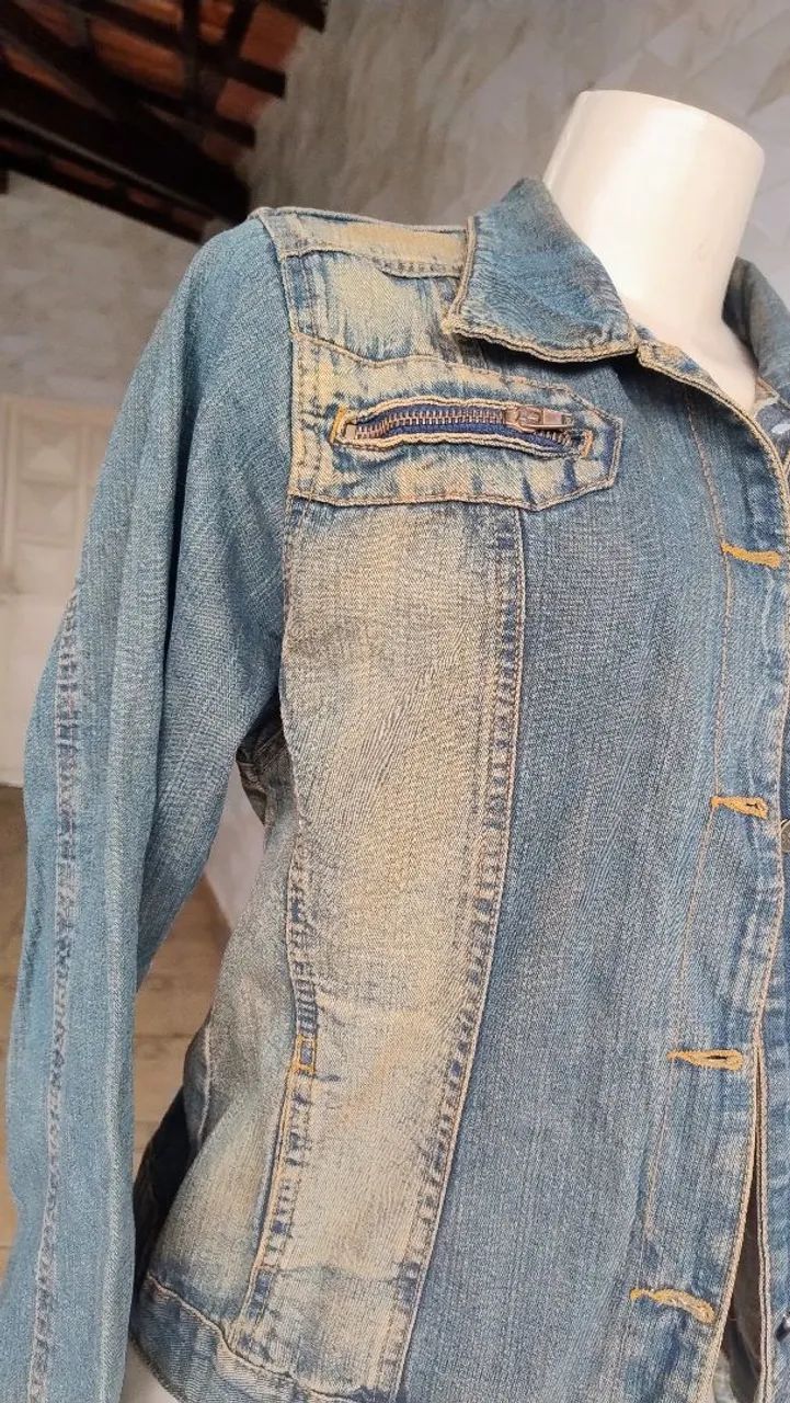 Jaqueta jeans Young style m - Foto 3