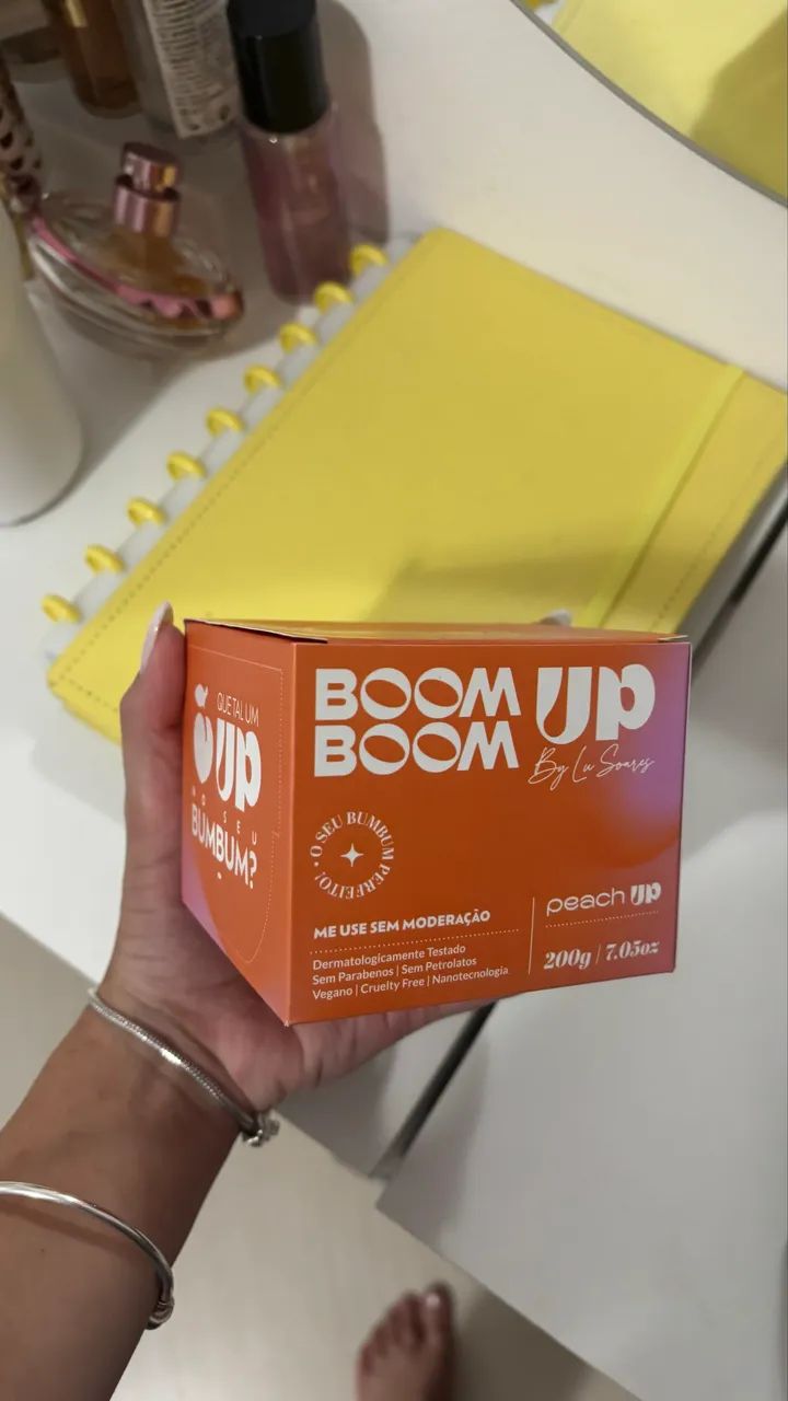 Creme corporal peach up boom boom - Foto 2