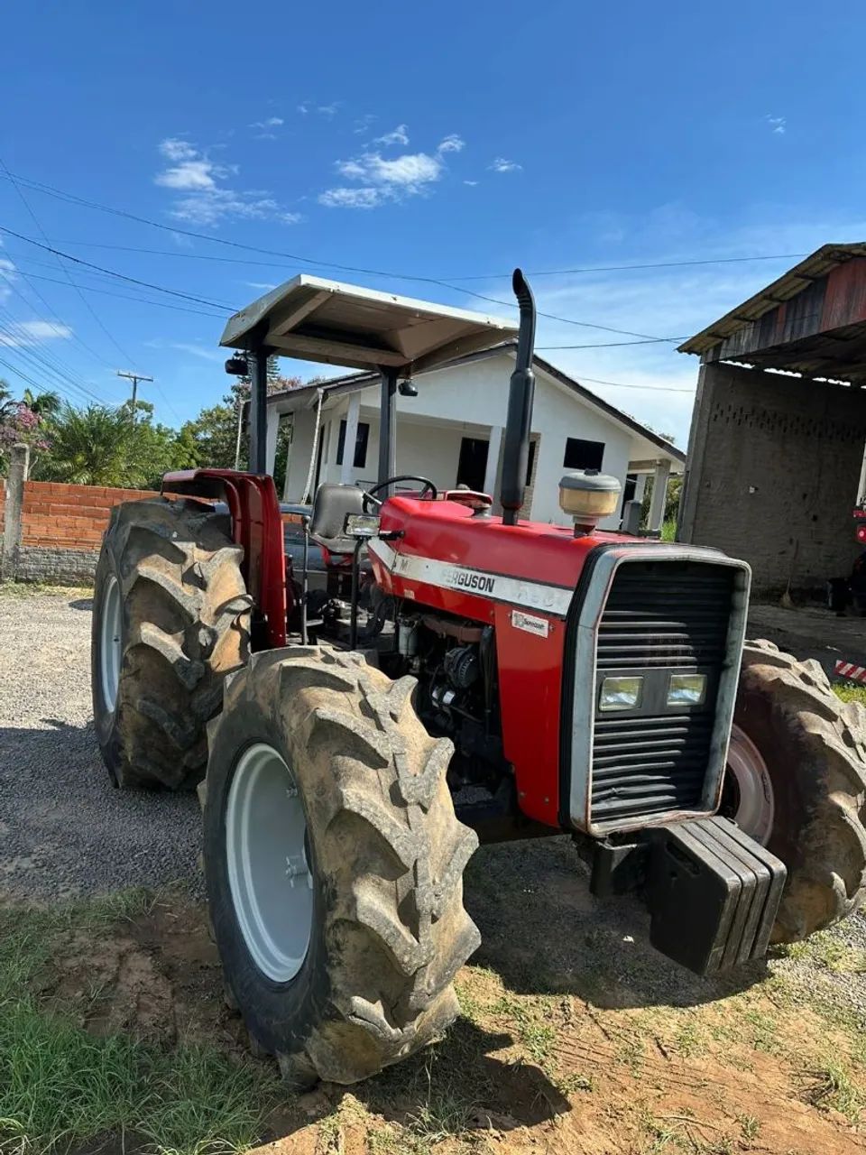 Trator mf massey ferguson 290 ano 1999 4x4 todo revisado  - Foto 3