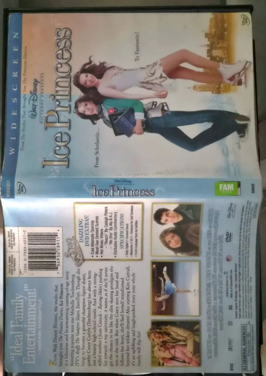 DVD filme ice princess