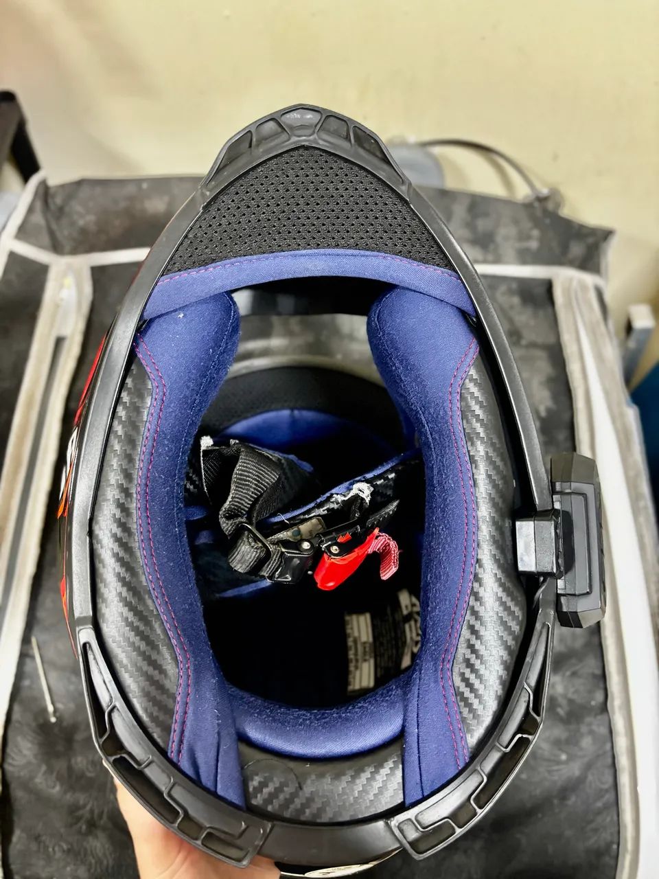 Capacete Axxis Eagle com fone de Ouvidos  - Foto 4