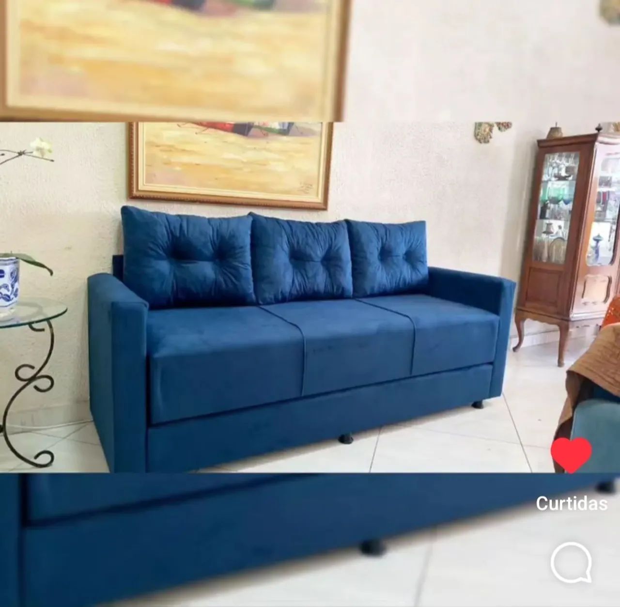 SOFÁ BOA QUALIDADE, 2 em 1 por R$ R$ 829,99 - Foto 5