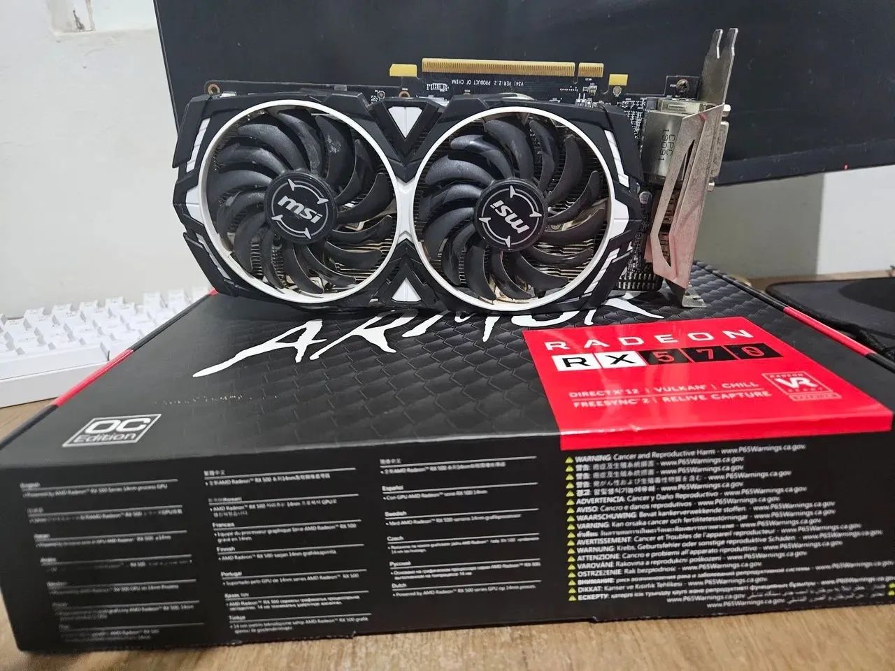Rx 570 msi 4gb - Foto 2
