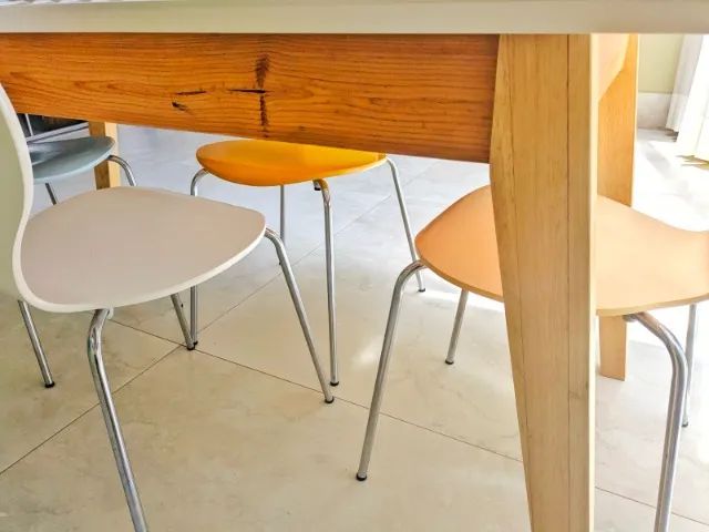 MESA (160x90 cm) + 4 CADEIRAS - Foto 2