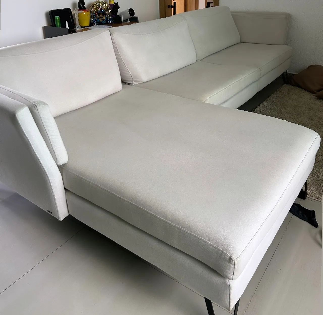 Vendo Sofá Linho 4 lugares 