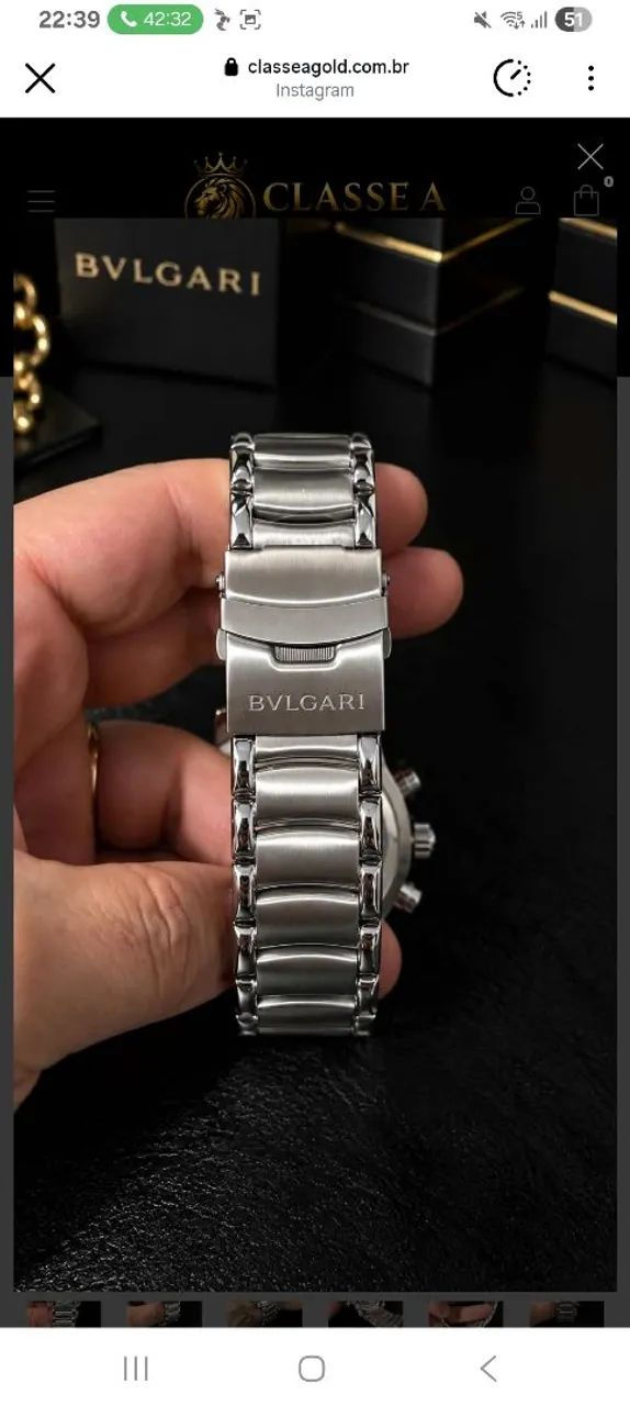 Relógio masculino Bvlgari  - Foto 5