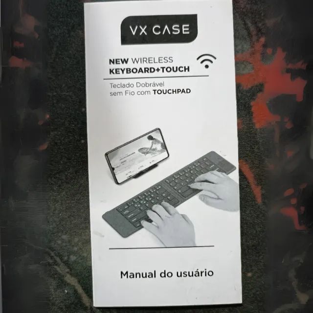 Teclado Bluetooth Portátil para Celulares e Computadores | VX Case | Windows; Android; IOS - Foto 4