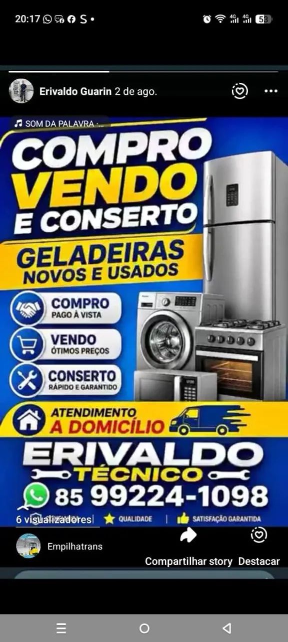CONSERTO DE GELADEIRA 