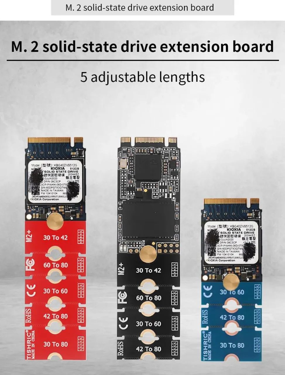 Extensão adaptador para SSD M2  - Foto 2