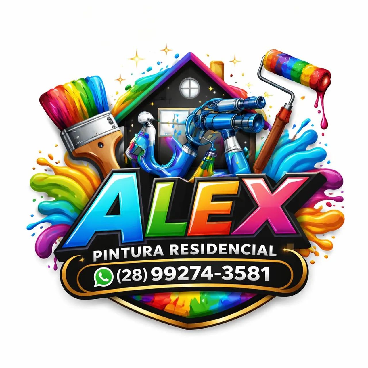 Pintura residência serviço de qualidade 