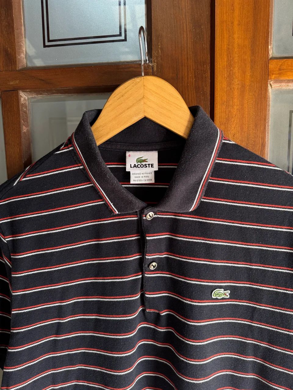 Camisa polo Lacoste vintage original  - Foto 5