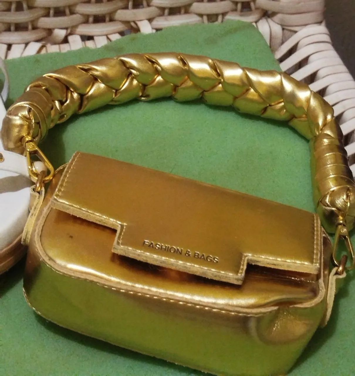 CONJUNTO BOLSA MAIS SANDÁLIA - Foto 4