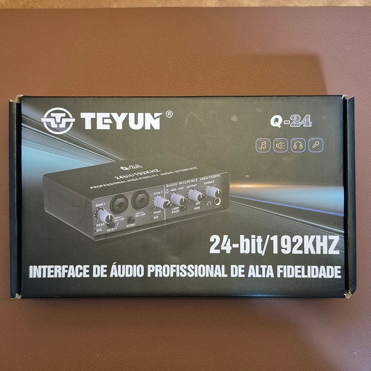 Interface de áudio Teyun Q-24 - Foto 3