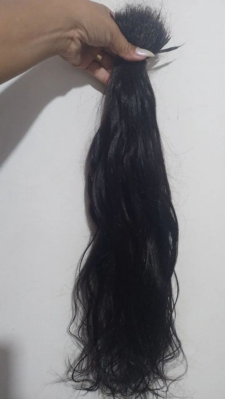 Cabelo humano 188 gramas 70 cm - Foto 3
