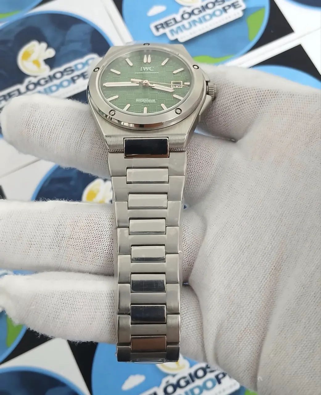 RELÓGIO IWC INGENIEUR GREEN AUTOMÁTICO  - Foto 2