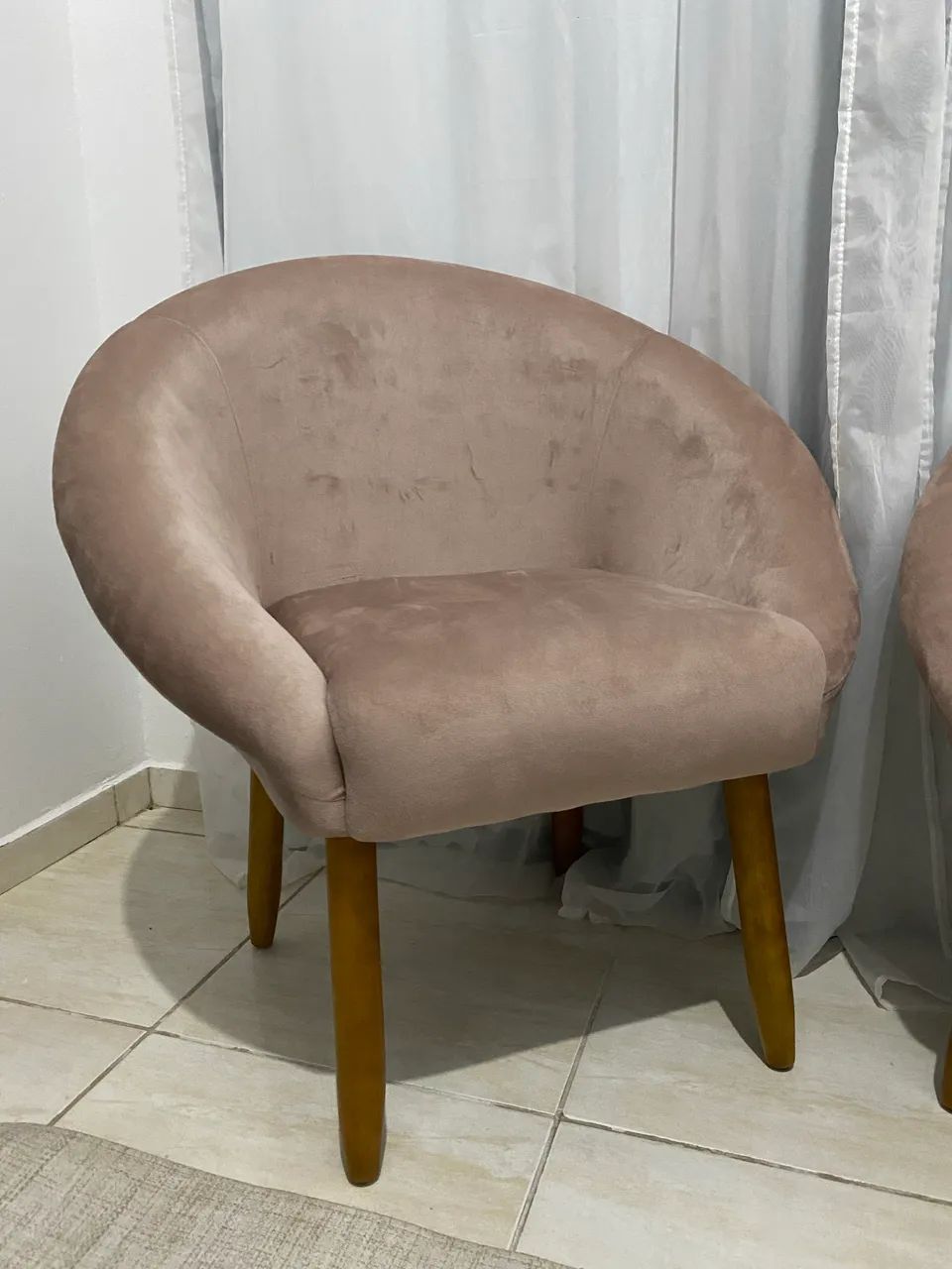 KIT COM 2 POLTRONAS ROSÊ - Foto 2