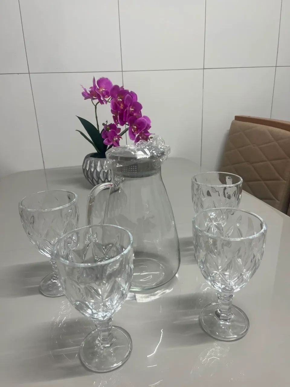 Kit jarra e taças - Foto 2