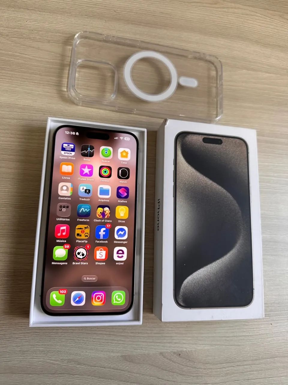 15 Pro Max 256gb, todo original, impecável  - Foto 3