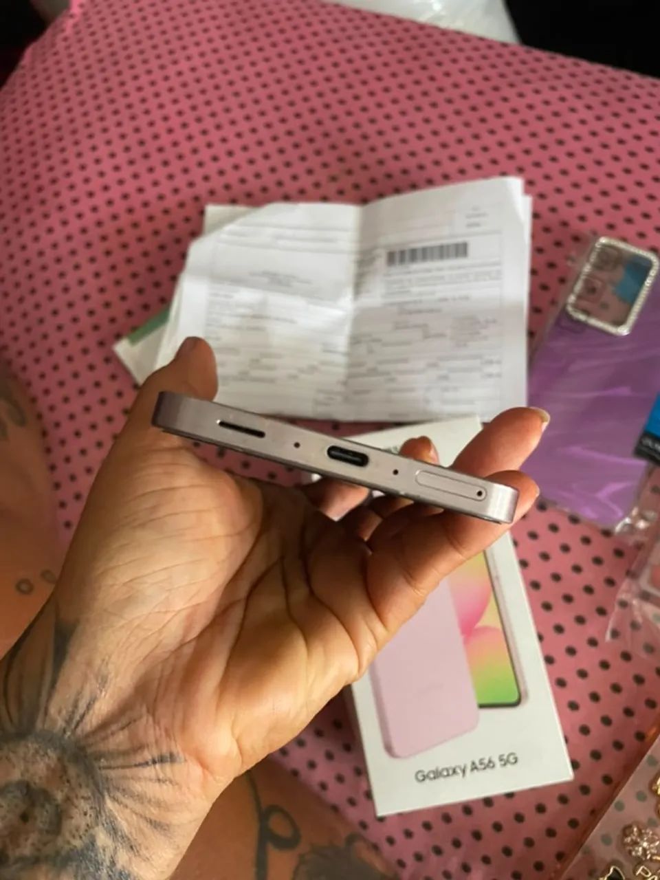 VENDO CELULAR A56 NA GARANTIA E NA CAIXA URGENTE  - Foto 4