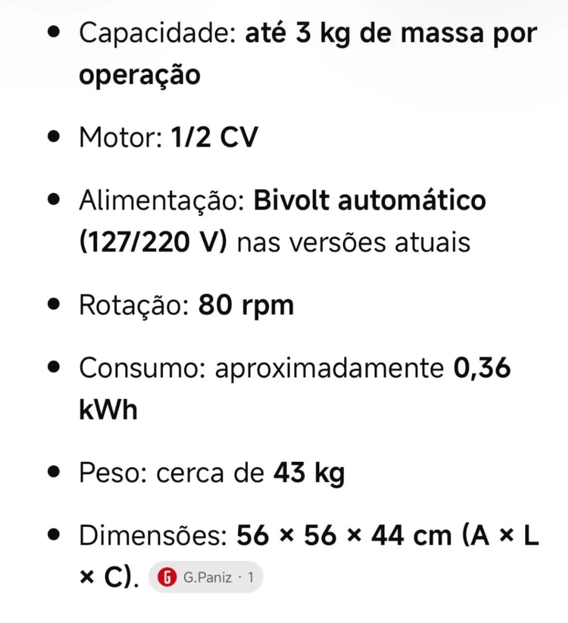 Cilindro laminador paniz CL-3000