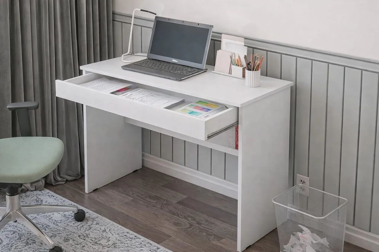Desk with large drawer made of MDF65204102756865120