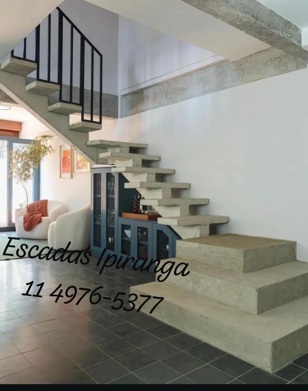 Escadas pré moldadas de Concreto Ipiranga  - Foto 2